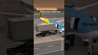 Ground Services for TUIfly 50 YearsHapag Lloyd Livery Boeing 737 MAX 8 at Bari in WoA 245 Updates [upl. by Miun]