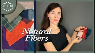 Natural fibers and what theyre good at  FABRIC GUIDE  Justine Leconte [upl. by Sirah]