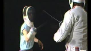 Fencing Epee Lesson  Levavasseur INSEP [upl. by Fronia]