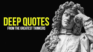 DEEP QUOTES from the greatest Thinkers ➤ Listen Before Sleep [upl. by Ellehcram660]