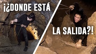 PERDIDOS BAJO TIERRA en una MINA ABANDONADA claustrofobia [upl. by Novaat]