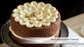 Petal Buttercream Tutorial [upl. by Budge]