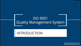 ISO 9001 Quality Management Systems  Introduction [upl. by Antoinette]