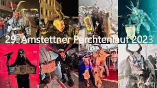 29 Amstettner Perchtenlauf 2023 [upl. by Ssidnak]