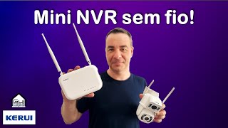 NÃO COMPRE sem ver tudo  Sistema de Segurança NVR para Câmeras WiFi via IP [upl. by Raval202]