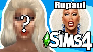 Create A Sim Rupaul  CC List in Sims 4 [upl. by Honora]