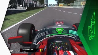 rFactor 2  Formula 1 2019 HaloHUD 1 [upl. by Burnie331]