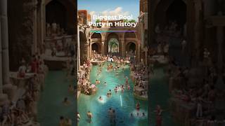 The Biggest Pool Party ever in history Baths of Emperor Caracalla history [upl. by Bar71]