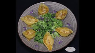 Conchiglionis farcis aux pétoncles et crème de moules [upl. by Shimberg]