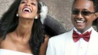 Teddy Afro Wedding  Kaba  ካባ   Teddy with Amleset [upl. by Euqinomad249]