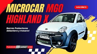 MICROCAR MGO HIGLAND X [upl. by Jaymee]