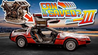 THIS IS BAD 1981 DeLorean Engine Tear Down  Can It Be Rebuilt  RESTORED [upl. by Burnley441]