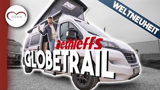 🆕🔍Neues Aufstelldach beim Dethleffs Globetrail 600  Roomtour  Camper Van Neuheiten 2022  GÜMA TV [upl. by Botnick]