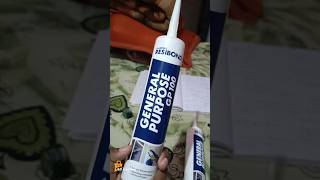 general purpose GP 100 silicone sealant gun how to use How To Use Caulking Gun amp Silicone Sealant [upl. by Cutcheon]