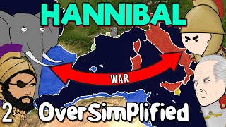 The Second Punic War  OverSimplified Part 2 [upl. by Aziaf149]