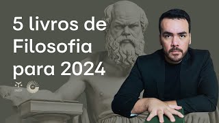 5 livros de Filosofia para 2024 Clube do Livro Linhagens [upl. by Naivatco]