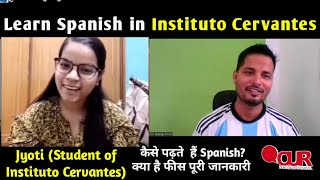 How to learn Spanish from Instituto Cervantes Fee Structure Time duration institutocervantes [upl. by Alyos]