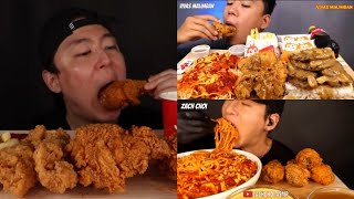 JOLLIBEE ASMR MUKBANG COMPILATION 🤤 16 [upl. by Giwdul]