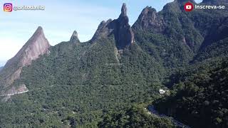 Teresópolis Vista de Cima  Imagens aéreas com Drone [upl. by Gwenni]