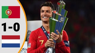 Portugal vs Netherland 10  Extended Highlights and goals UNL Final 2019 [upl. by Fulmer]