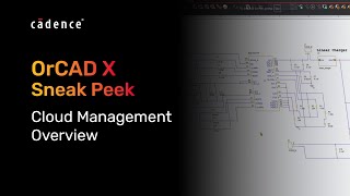 Cloud Management Overview  OrCAD X [upl. by Llerej]