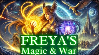 The Epic Tale of Freya Goddess of Magic and AesirVanir War [upl. by Ddal]