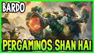 SKIN de BARDO PERGAMINOS SHAN HAI  League of Legends [upl. by Eeima]