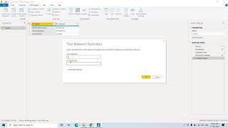 Extract text between delimiters  Extract text within a range in Power BI [upl. by Radbun]