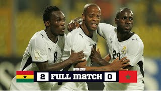 GHANA vs MOROCCO AFC0N 2008 Full Match [upl. by Nyvek76]