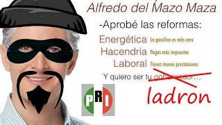 Del Mazo el ladrón que quiere ser tu gobernador [upl. by Merkley]