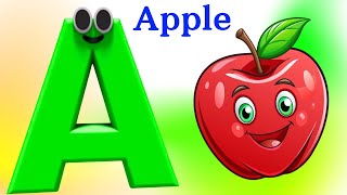 ABC song  a for apple  abc phonics song for toddlers  nursery rhymes abcd [upl. by Riana]