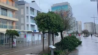 Tempête Domingos Les Sables dOlonne  Vendée [upl. by Fretwell]