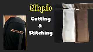 Niqab  Hijab Cutting And Stitching In Urdu hindi [upl. by Namajneb63]