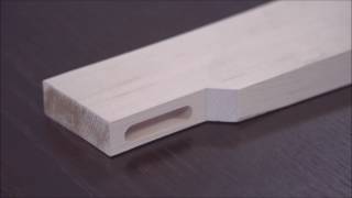 Koch Mortise and Tenon Machine French Miter with Haunching [upl. by Tolliver144]