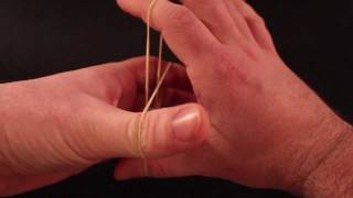 How to Best rubber band magic trick EVER [upl. by Ieso]