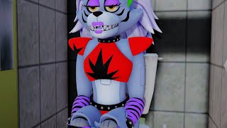 MMD X FNAF SECURITY BREACH Bathroom Vine Collection [upl. by Adlei2]