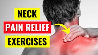 Neck Pain Relief Exercises in 5 min [upl. by Yretsym]