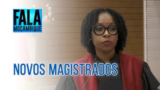 ProcuradoraGeral da República empossou novos magistrados PortalFM24 [upl. by Lakim]