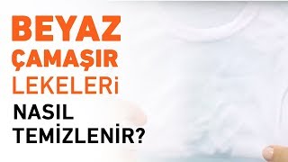 Beyaz Çamaşırlardaki Lekeler Nasıl Temizlenir [upl. by Skcirdnek812]