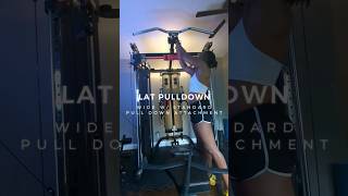 Inspire Fitness FT2  Lat Pulldowns Part 2 shorts musclebuilding workoutvideo [upl. by Analihp]