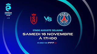 J8 I Stade de Reims vs Paris SG en replay 12 I ARKEMA Première Ligue 20242025 [upl. by Yemiaj]