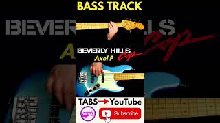 Beverly Hills Cop Theme basscover basstab basstabs bassplayer bassist basstrack [upl. by Elleyoj]