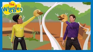 Move Like An Emu 🪶 The Wiggles Animal Dance Song [upl. by Hamon]