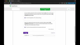 Submitting Google Form on AutoProctor [upl. by Columbyne]