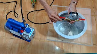 DIY Vacuum Chamber for Resin amp Silicone Rubber Degassing [upl. by Diannne579]