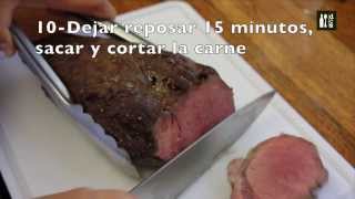 Receta Roast Beef paso a paso [upl. by Bessy]