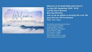 Penketh Methodist Church  Sunday 8th September 2024 led by Diane Bennett [upl. by Egarton963]