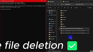 How to Delete Undeletable Files Using CMD  Quick Fix for File Deletion Errors [upl. by Arni]