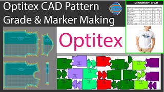 Optitex Pattern Grading amp Marker Making Marker making Optitex cad system Cad mark making [upl. by Girard354]