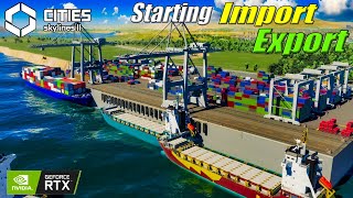 Ultimate Guide to Building a BIG CARGO HARBOR  Cities Skylines 2 Gameplay In 4K [upl. by Areis]